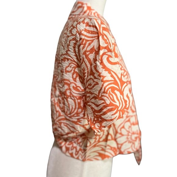 🆕 Joie floral prairie core, cottage core, coastal core short sleeve … - Picture 3 of 10